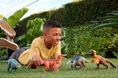 Jurassic World Rebirth Wild Roar Ankylosaurus Dinosaur Toy, Tail Attack Motion & Sound