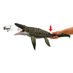 Jurassic World Dinossauro de Brinquedo Rebirth Mosasaurus