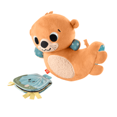 Fisher-Price Peluche Loutre Basculante de Jeu Sur Le Ventre2 en 1
