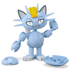 Mega Pokémon Figurine Articulée Miaouss D’Alola, 28Pièces