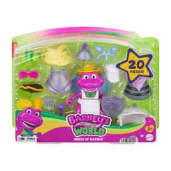 Fisher-Price Barney'S World Coffret Barney Costumé, 20 Éléments