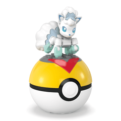 Mega Pokémon Figurine Articulée Goupix D’Alola, 28Pièces