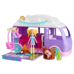 Polly Pocket Coffret de Jeu Autocaravane de Camping Glamour