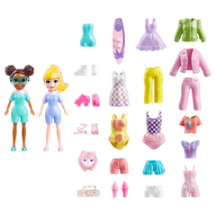 Polly Pocket Grand Coffret Mode Poupées et Accessoires de Mode