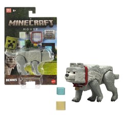 Minecraft – Figurine Articulée de 8,25 Cm et Access. – dennis Le Loup