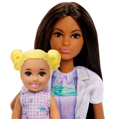 Barbie Poupée Mode dentiste, Brunette, Poupée enfant, Accessoires