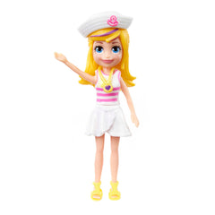 Polly Pocket Coffret Style en Vogue, 4 Poupées de 7,62 Cm, Tenues