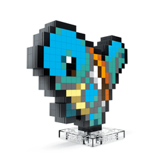 Mega Pokémon Coffret de Construction Carapuce (367 Pces), Rétro
