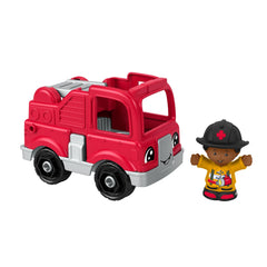 Fisher-Price Little People Camion de Pompiers et Figurine
