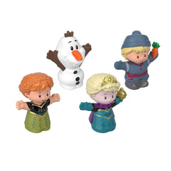 Fisher-Price Little People Lot de 4 Figurines Disney La Reine des Neiges