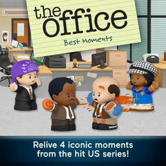 Little People Collector The Office TV Show Best Moments Special Edition Set, 4 Figures