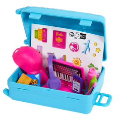 Barbie Skipper Poupée et 10Accessoires Coffret Voyage