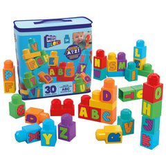 Mega Bloks Fisher-Price Sac de Construction Abc (30 Pièces)