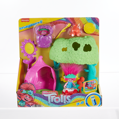 Imaginext Dreamworks Trolls Coffret Camping Fleurs Souriantes