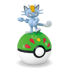 Mega Pokémon Figurine Articulée Miaouss D’Alola, 28Pièces