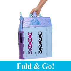 Disney Frozen Ultimate Arendelle Adventure With Portable Castle Playset, 3 Dolls & 25+ Accessories
