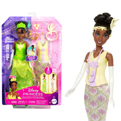 Princesses Disney Poupée Mode Histoires de Tiana 2-en-1
