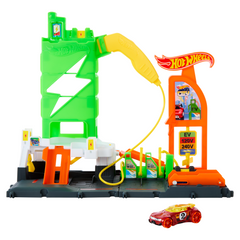Hot Wheels Ville Station D’Énergie Super Recharge, Véhicule