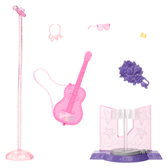 Barbie Carrières 65Anniversaire Vedette Pop et 10Accessoires