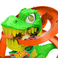 Hot Wheels Ville Échelle1:64 Coffret T-Rex Bataille de Feu