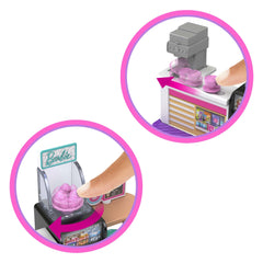 Barbie Mini Barbieland Poupée et Coffret de Jeu Boulangerie