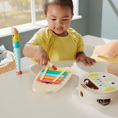 Fisher-Price Coffret-Cadeau Musical, Instruments de Musique en Bois
