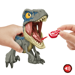 Jurassic World Méga Rugissement Blue Le Vélociraptor, Sons