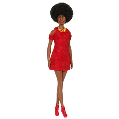 Barbie Fashionistas 65E Anniversaire Poupée221, Cheveux Noirs