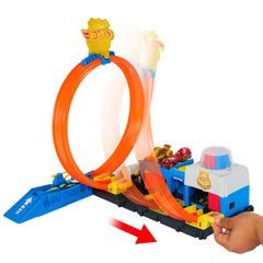 Hot Wheels Ville Coffret de Jeu Super Station de Police, 1:64