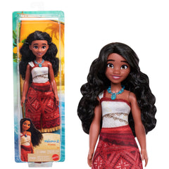 Disney Moana 2 Poupée Mode et 2 Acc. Moana, Tenue Amovible
