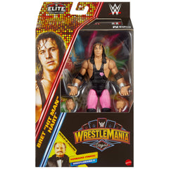 Wwe-Élite Wrestlemania-Bret Hart-Figurine Premium Live Event