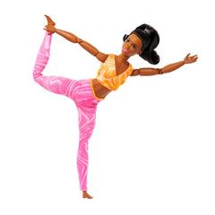 Barbie Ultra Flexible Poupée Brunette, Haut Sport et Pantalon