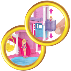 Barbie Mini Barbieland Coffrets Maison de Poupée, Poupée 3,81 Cm