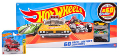 Hot Wheels® Échelle1:64 Coffret de 60Véhicules de Collection