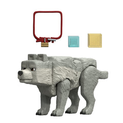 Minecraft – Figurine Articulée de 8,25 Cm et Access. – dennis Le Loup