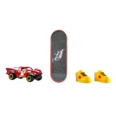 Hot Wheels Skate Vehículo de Juguete Patineta de Colección BIRD IS THE WORLD™ + HW BAJA TRUCK™ Con Diecast