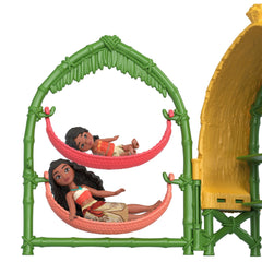 Disney Moana 2 Coffret de Jeu Maison de Village de Moana et Simea