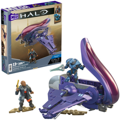Mega Halo Coffret de Construction Banshee Rebelle, 2Figurines