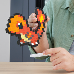 Mega Pokémon Coffret de Construction Salamèche (349 Pces), Rétro
