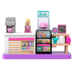 Barbie Mini Barbieland Poupée et Coffret de Jeu Boulangerie