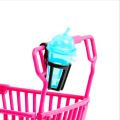 Barbie World Coffret Épicerie Amusante, 11Accessoires Pour Poupée
