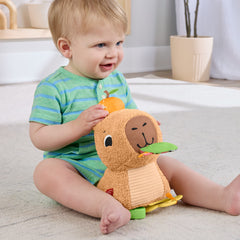 Fisher-Price® Capy Gourmand Doux, Jouet Sensoriel Pour Nouveau-Nés