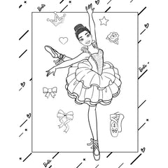 Barbie: Giant Coloring Book