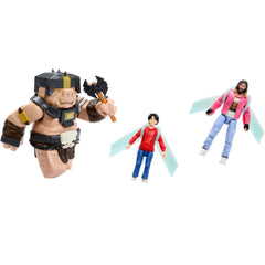 Minecraft – Coffret Figurines –Une Échappée Bien Pensée, 3 Fig./4 Acc.