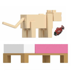Minecraft Vanilla Figura de Acción Gato Persa 3.25