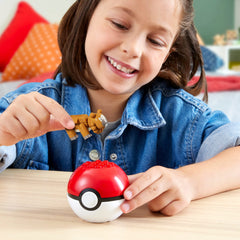 MEGA Pokémon Jogo de Construção Pokébola Colecionável Bidoof