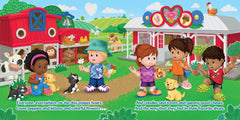 Fisher-Price Little People: Everyone, Everywhere Board Book For Infants & Preschoolers