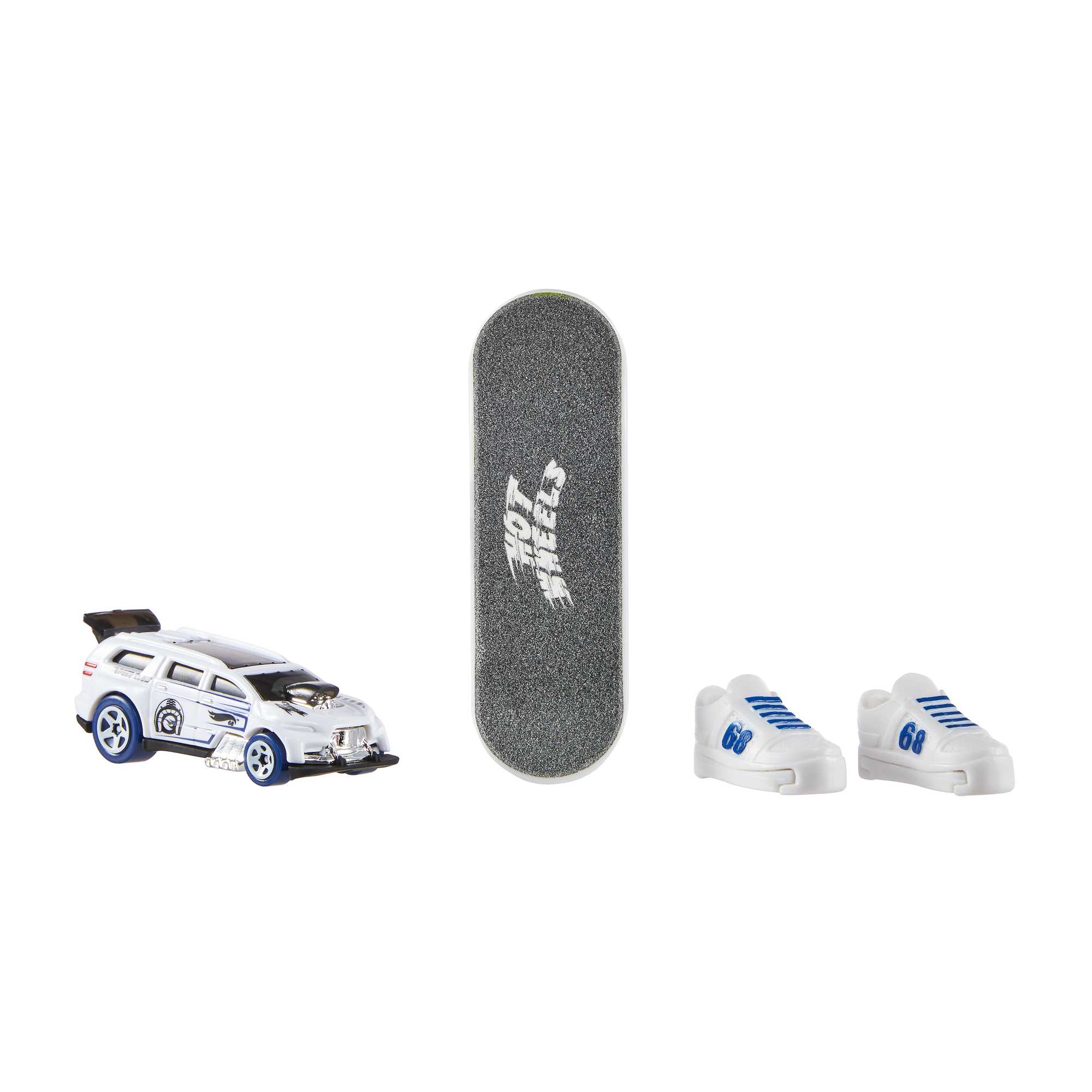 Hot Wheels Skate Vehículo de Juguete Patineta de Colección SPEED SHREDDER™ + NITRO TAILGATER™ con Diecast