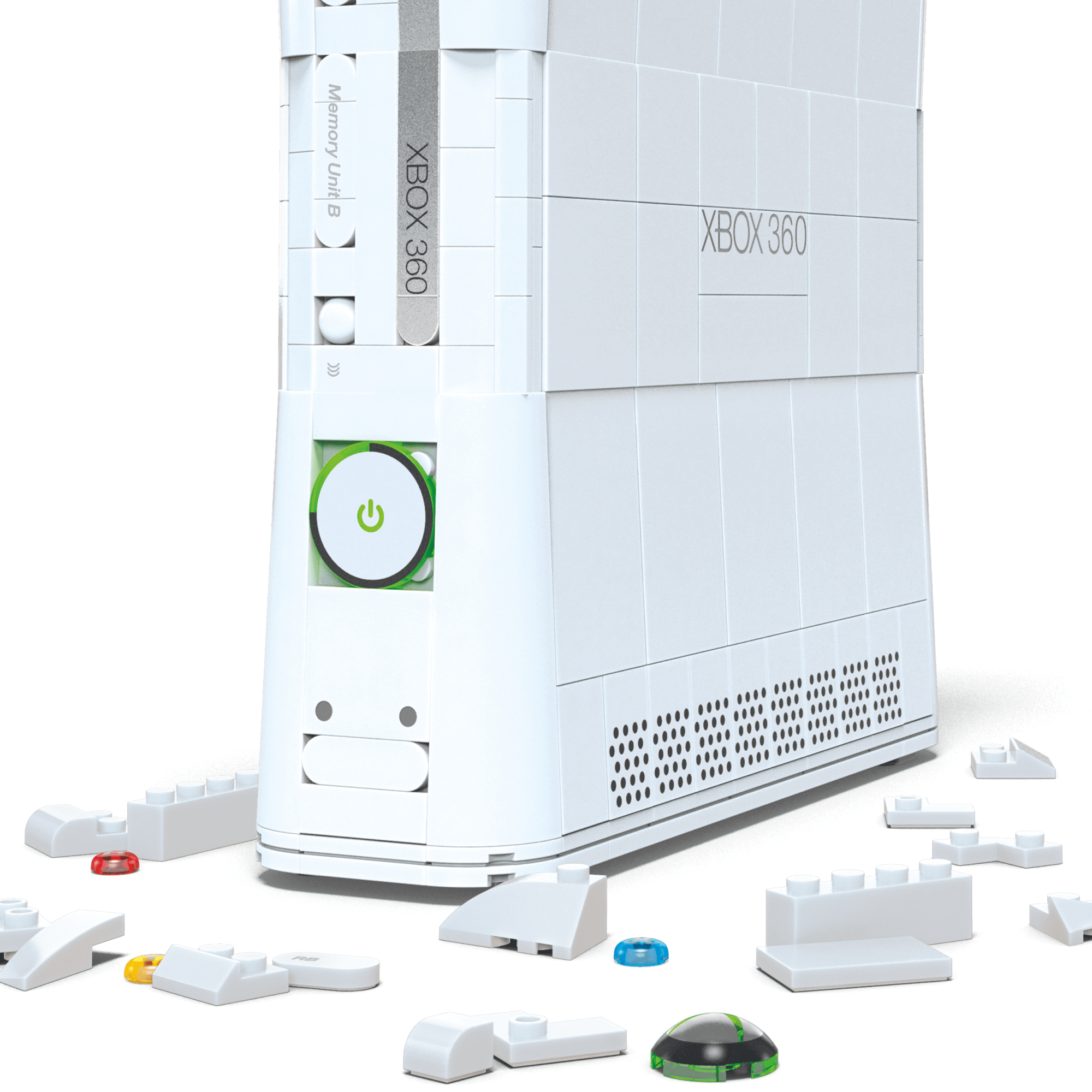 Mega  Xbox360 de Microsoft  Réplique de Coll., Voyants (1342 Pces)