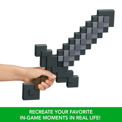 Minecraft Role-Play Toy Accessory Collection, Pixelated Design